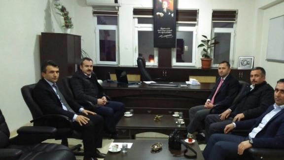 Kumru Belediye Başkanı Sayın Günan Murat HATİPOĞLU Müdürlüğümüzü Ziyaret Etti