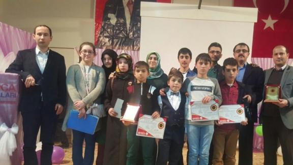 Kumru İmam Hatip Ortaokulu Arapça Yarışmalarında Derece Yaptı