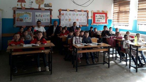 Milli Eğitim Müdürümüz  Ergentürk Şehit Adem Kamur Ortaokulu/Imam Hatip Ortaokulu, Eskiçokdeğirmen  ve Erikçeli İlkokullarını ziyâret etti