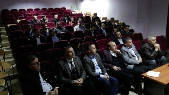 2018 Yılı 1.İş Sağlığı ve Güvenliği Kurul Toplantısı Kumru Anadolu İmam Hatip Lisesi Konferans Salonunda Gerçekleştirildi