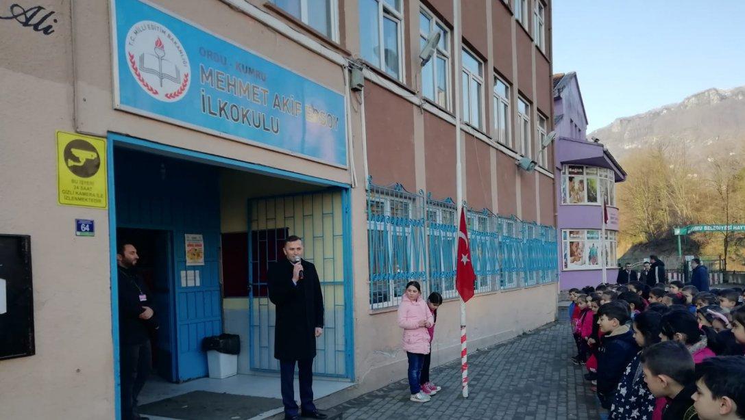 Mehmet Akif Ersoy İlkokulunu Ziyaret Ettik