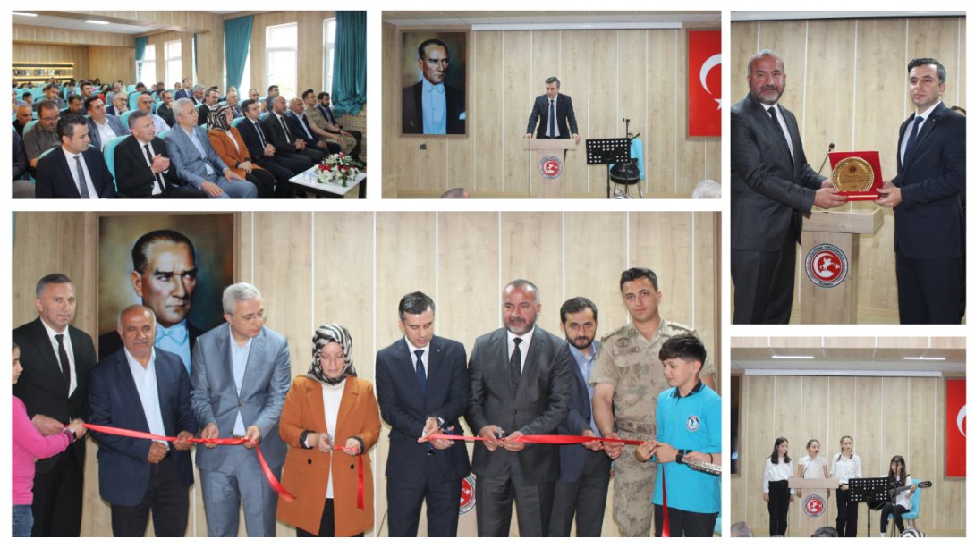Atatürk Ortaokulumuza Erçal A.Ş. Desteği İle  100 Kişilik Konferans Salonu Yapıldı.
