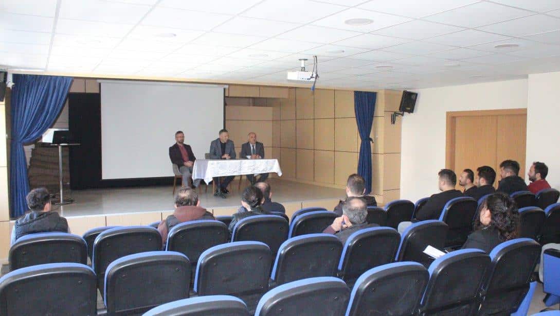 Mesleki Eğitim Merkezi (MESEM) Bilgilendirme ve Değerlendirme Toplantısı Yapıldı