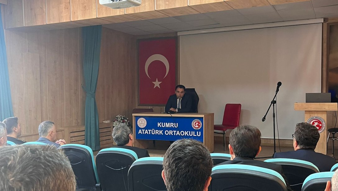 İlçe Kaymakamımız Sayın İbrahim İŞLEYEN Başkanlığında '' Uyuşturucu ve Bağımlık İle Mücadelede Eğitim ve Önleme Faaliyetleri'' Konulu Toplantı Düzenlendi